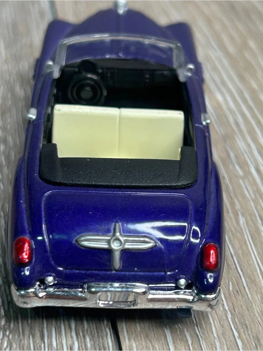 Vintage New-Ray 1949 Buick Roadmaster Convertible Diecast Car 1:43 Purple 1999